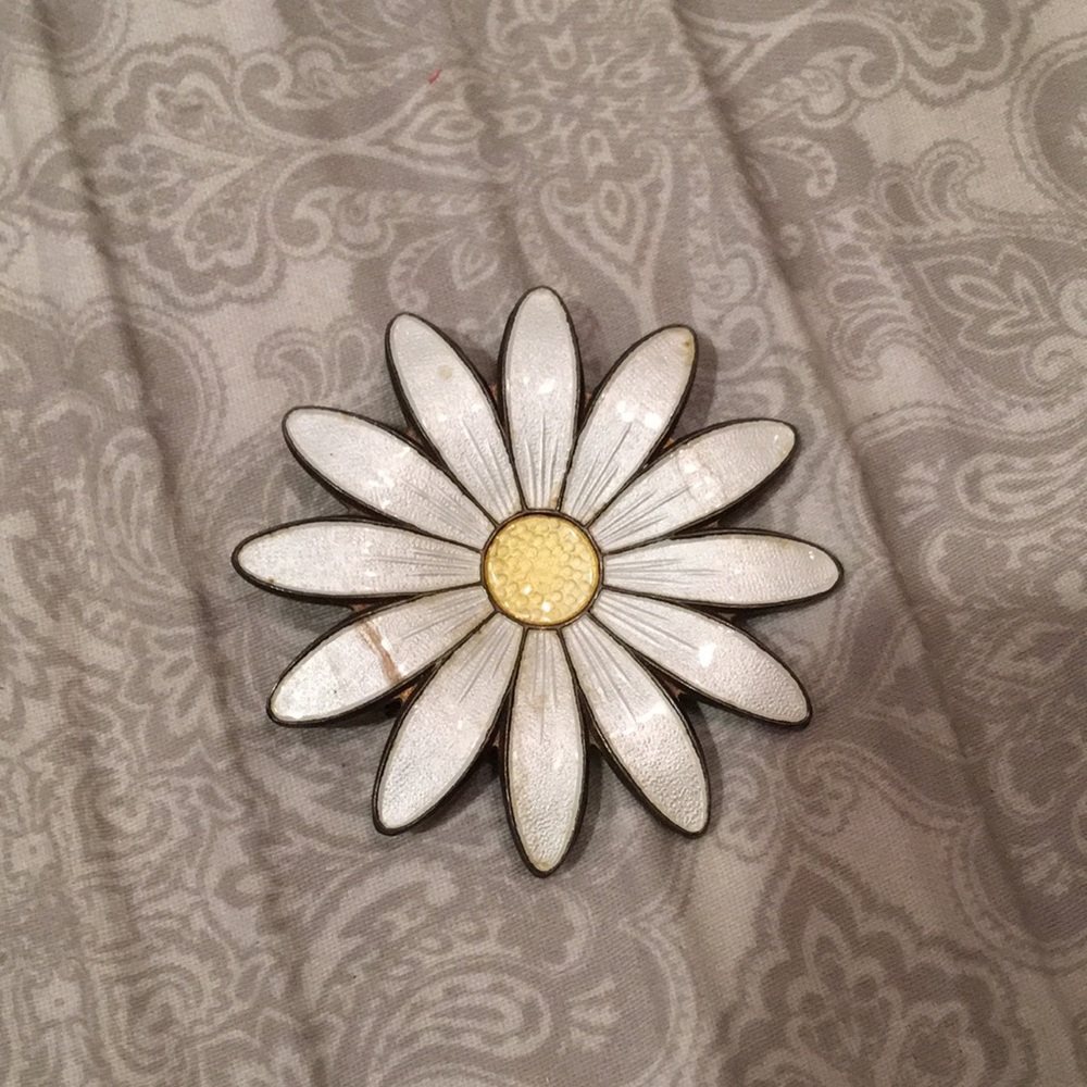 Sterling silver from Norway vintage pin