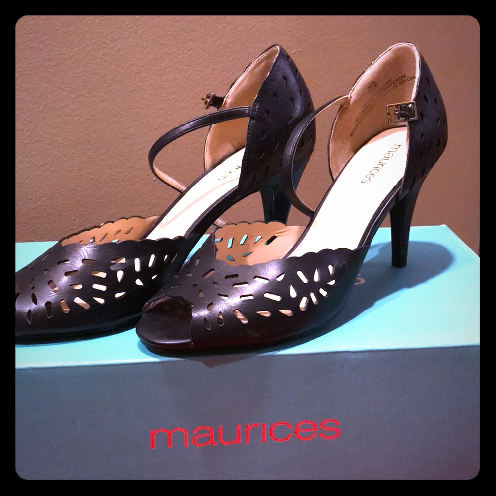 Black heels