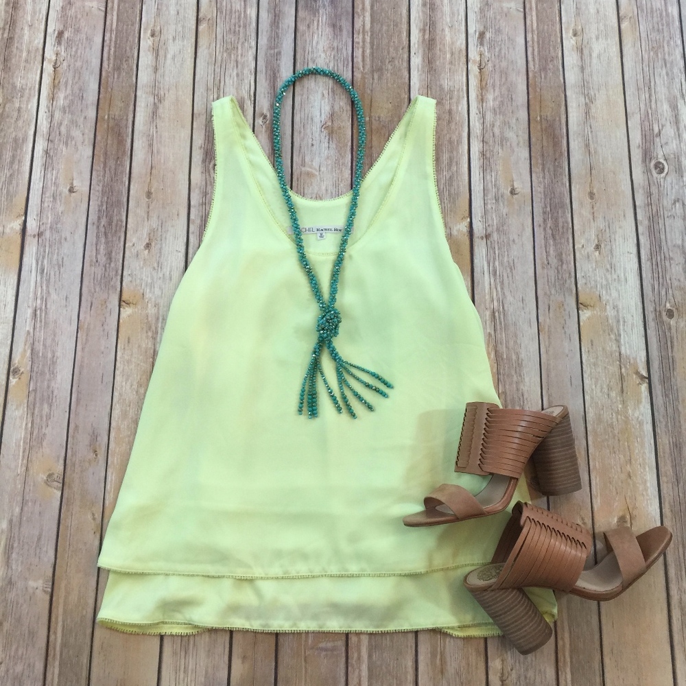 😍2/$15😍 Flounce Layered Tank