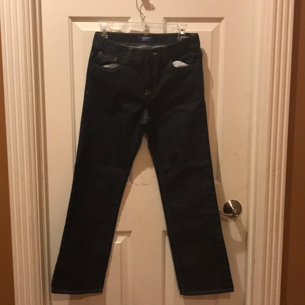 OLD NAVY BOYS DARK WASH