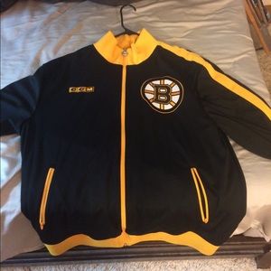 Boston Bruins Championship Zip Up Jacket (XL)