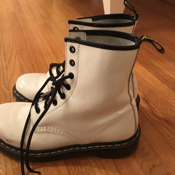 Dr. Martens Shoes - Women’s white dr martens