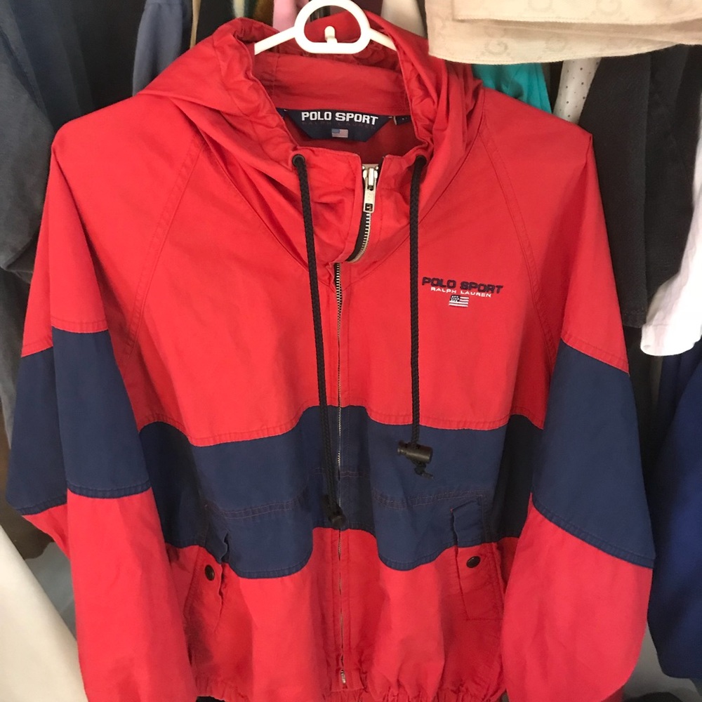 Vintage polo Windbreaker