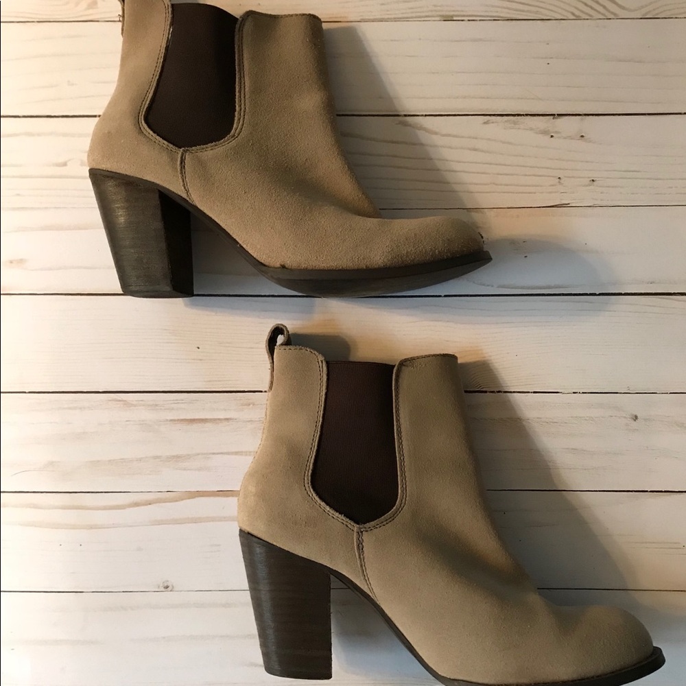 Steve Madden Two-Tone Booties
