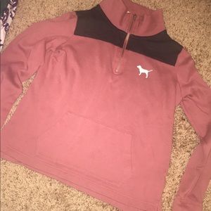 pink sweatshirt, size xsmall