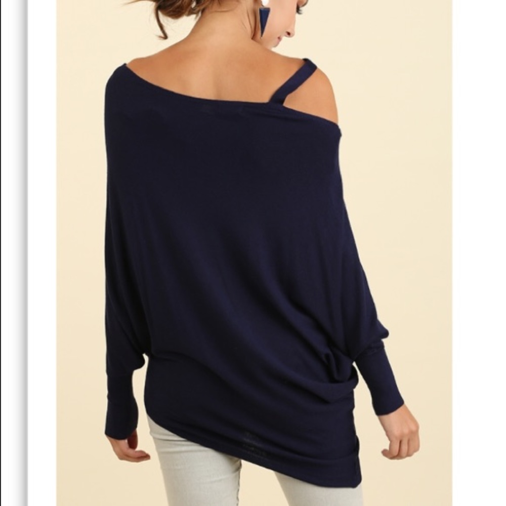 🎁✨Buy 3 Get 1 FREE ✨/LAST/ Batwing Sleeve Sweater - Picture 2 of 3