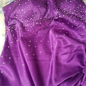 DROPPED PRICE!!! Beautiful silk dress with stones