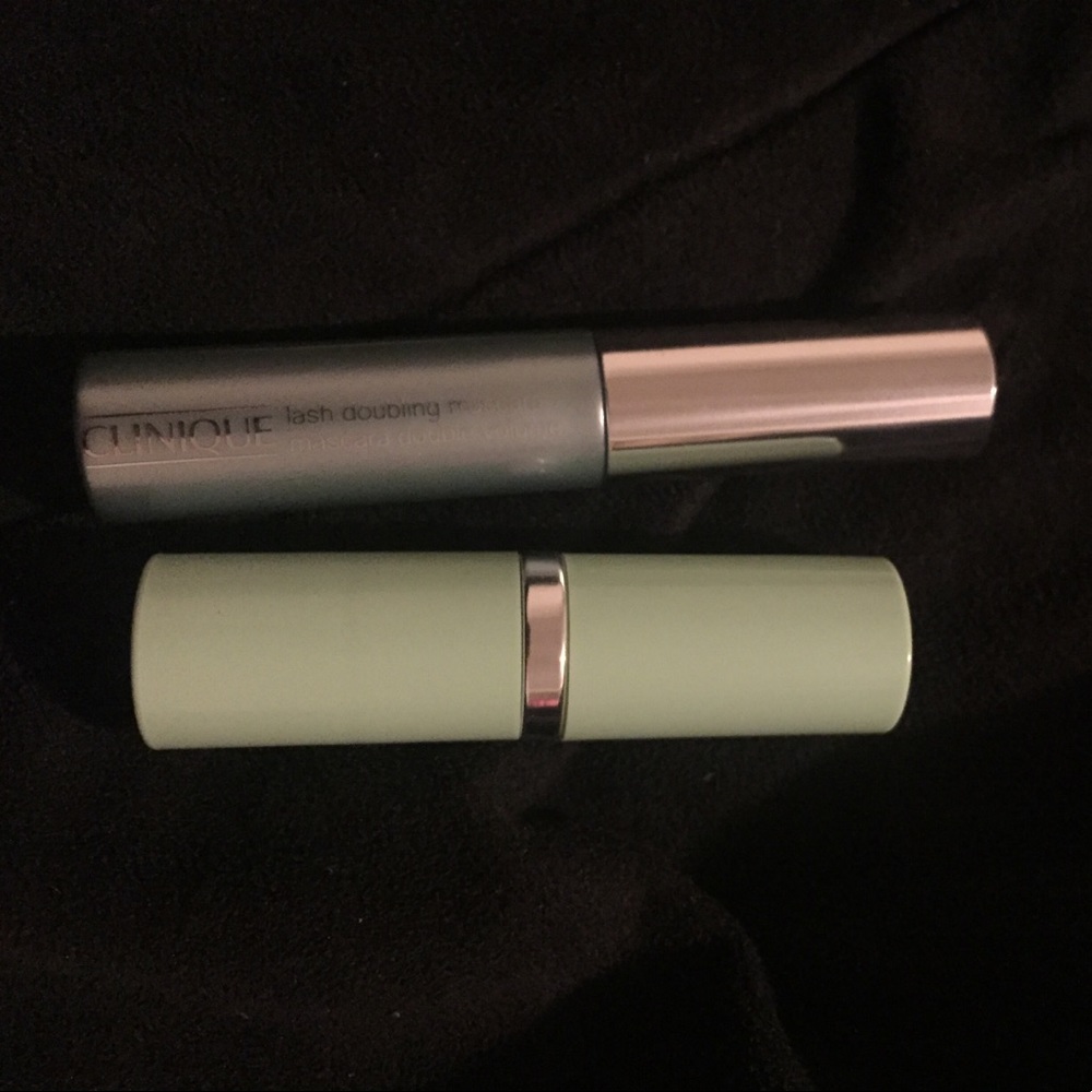 Clinique Lipstick and Mascara