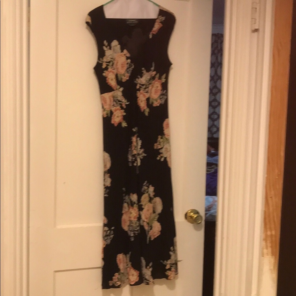Ralph Lauren 100% silk Floral Dress
