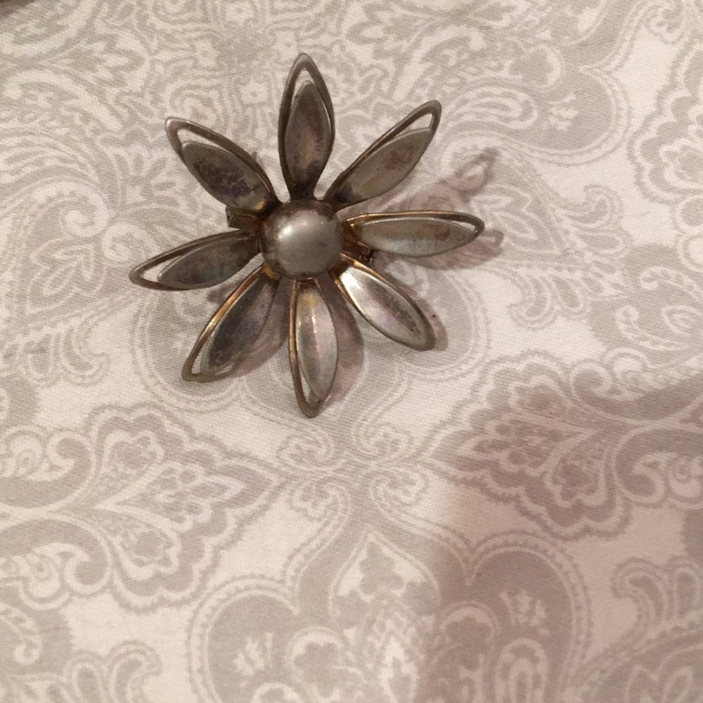Silver pin