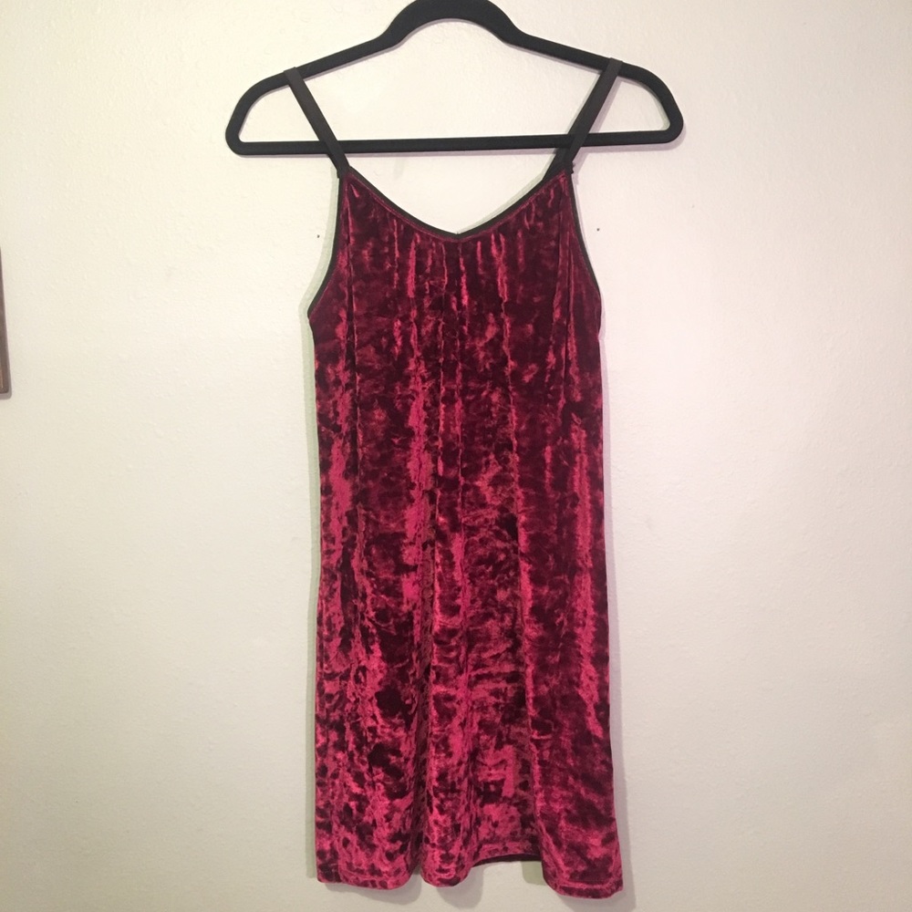 Red Velvet Dress