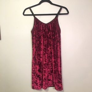 Red Velvet Dress