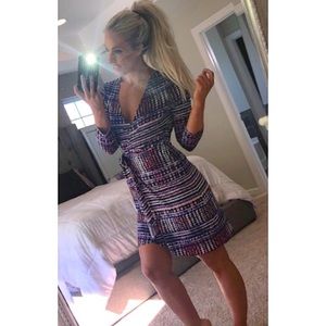 BCBG Wrap Dress Size Medium