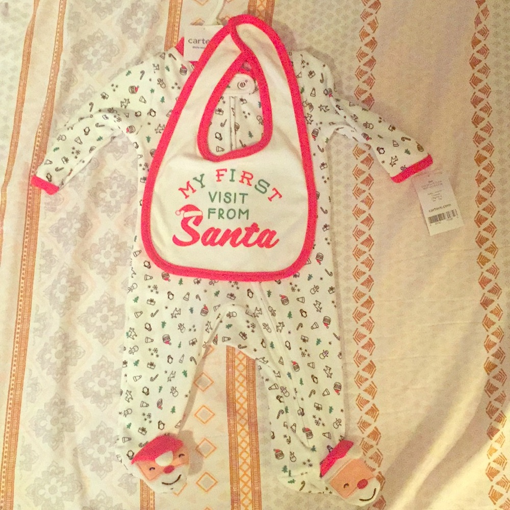 Christmas baby outfit