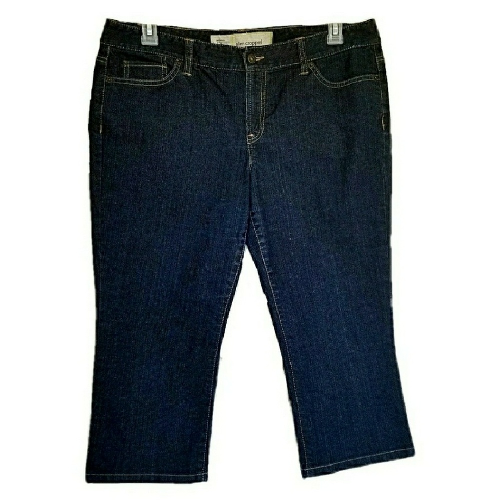 Ann Taylor LOFT Slim Cropped Jeans