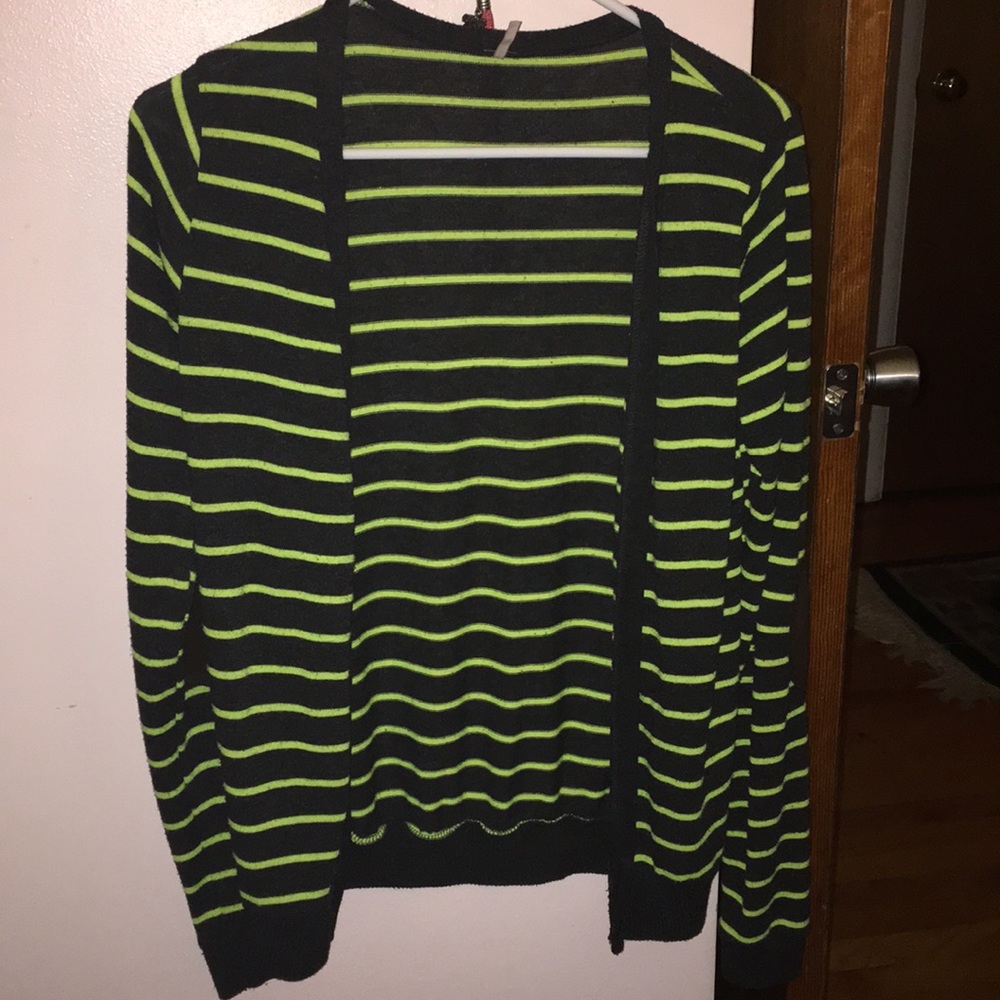 Poof! Cardigan sweater