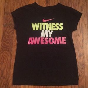 Black Nike Toddler Tee