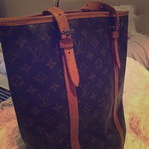 Authentic Louis Vuitton Bucket GM