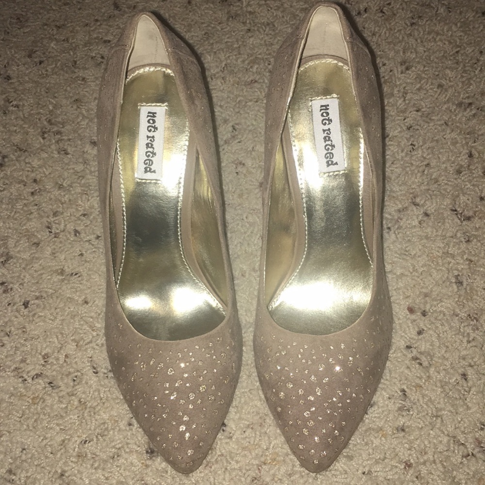 Tan colored heels