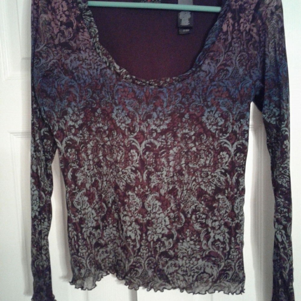 Axcess tunic short waised top