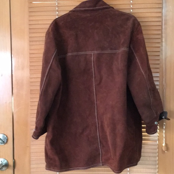 Vintage Brown Suede jacket - Picture 2 of 3