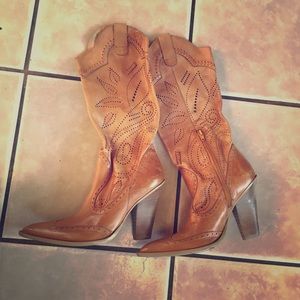 NWOT BCBG Cowgirl Boots 😍👢