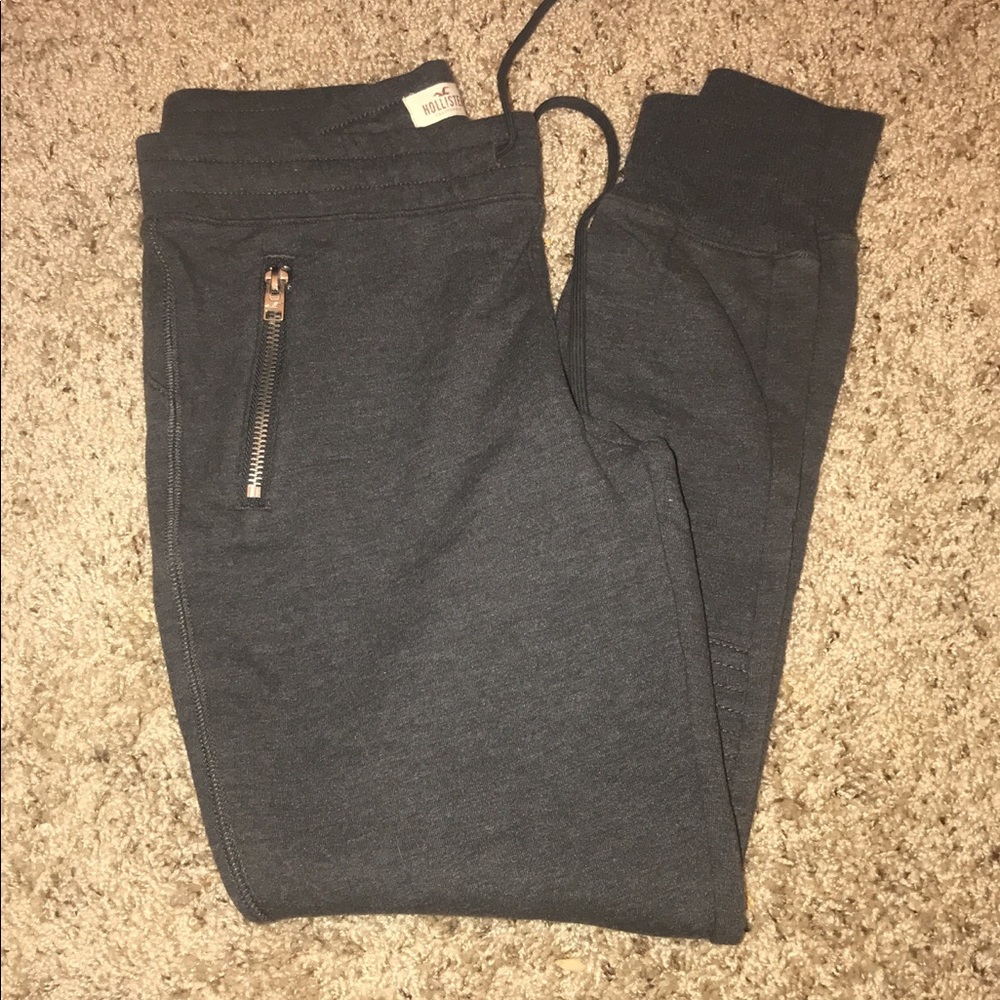 gray joggers