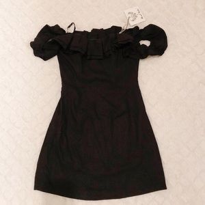 Princess Polly Clover off the shoulder dress