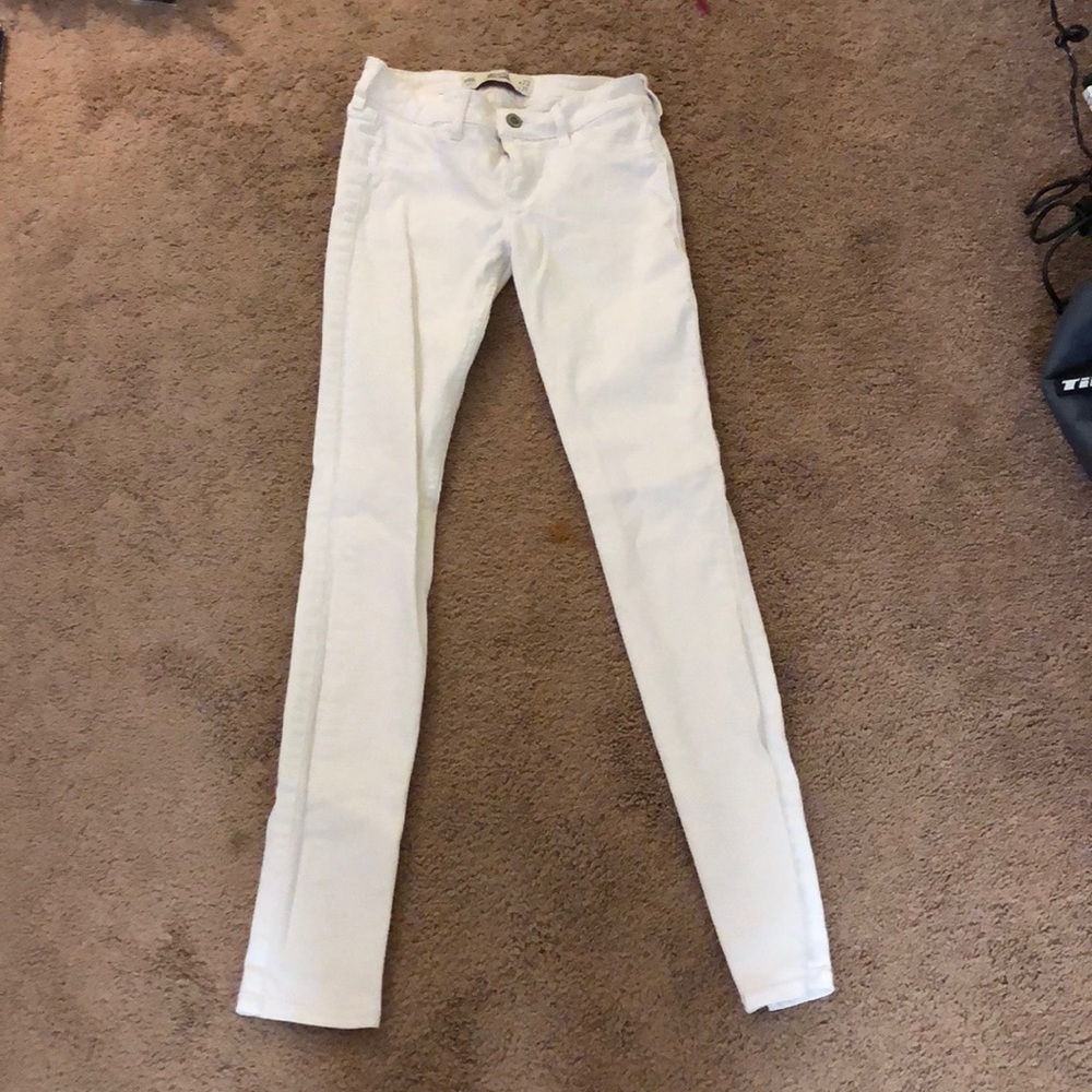 White Super Skinny jeans
