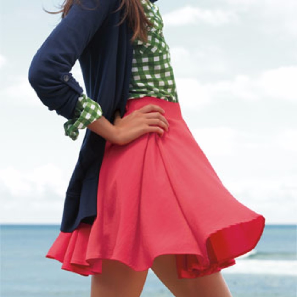 Collective Concepts Box Pleated Skirt