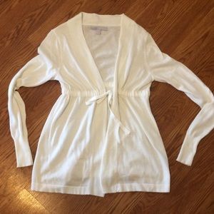 White Tie Cardigan