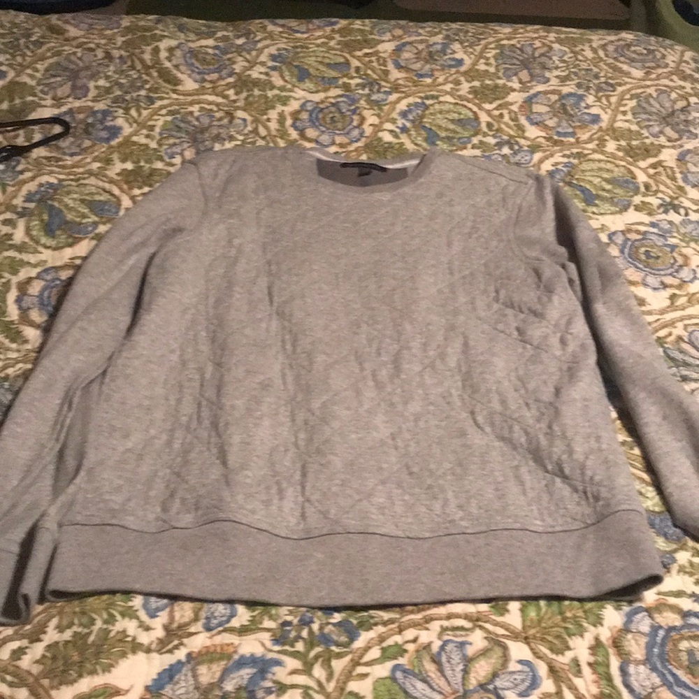 Men’s Banana Republic quilted sweatshirt, L