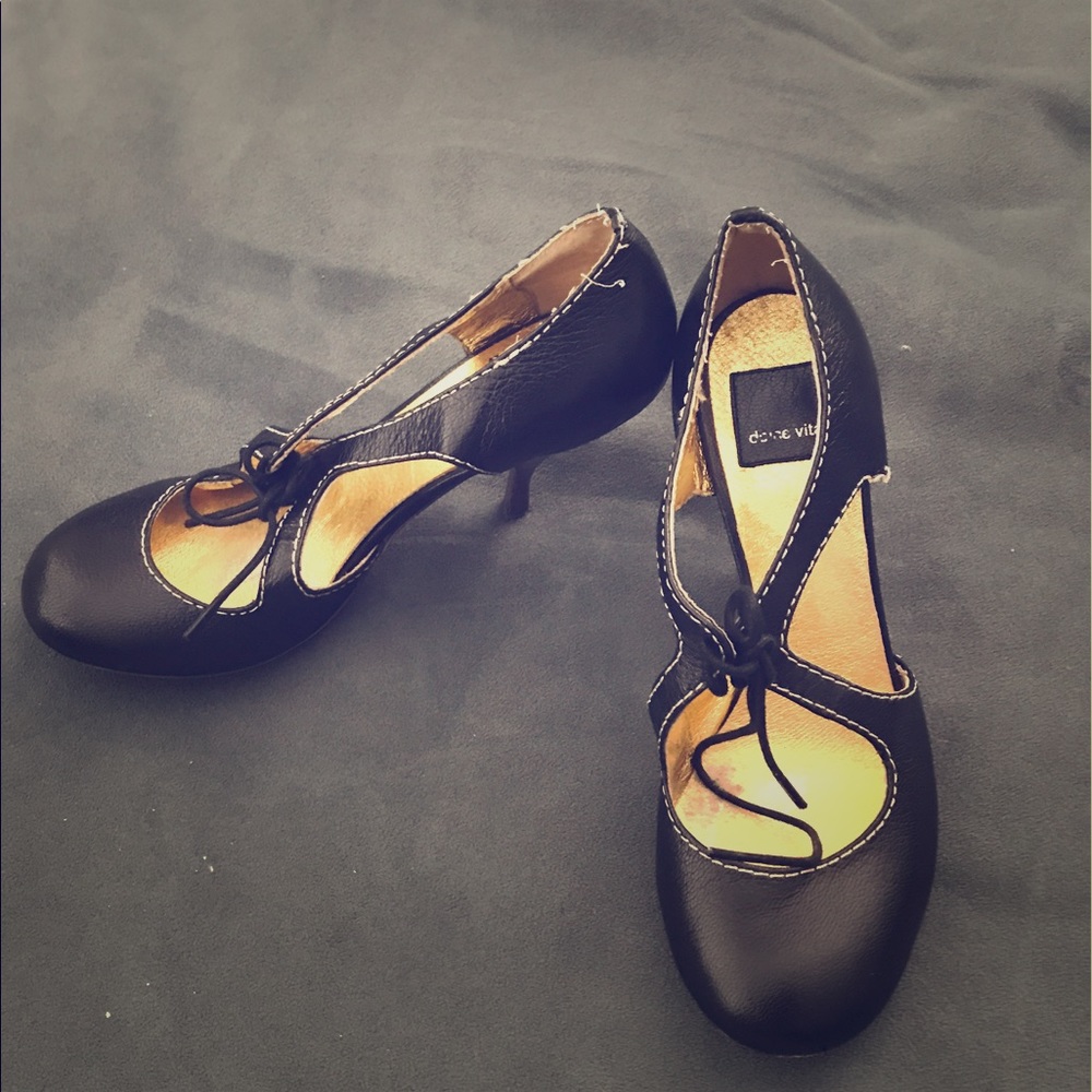 Dolce Vita Black Heels