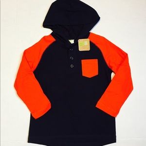 Crazy 8 long sleeve T-shirt . Size 4(xs) NWT