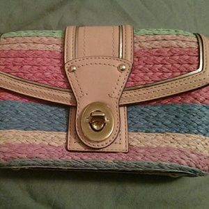Coach colorful clutch / handbag