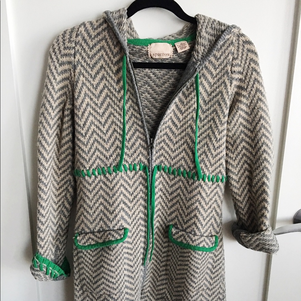Anthropologie sweater coat