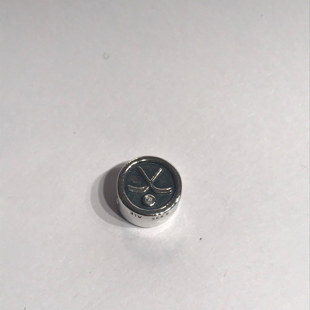 Pandora Hockey Puck Charm