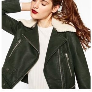Zara motorcycle jacket