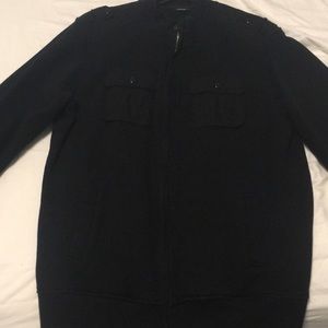 Black sweater jacket