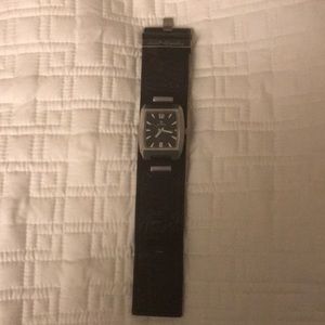 Rip Curl Watch with black patent leather watch