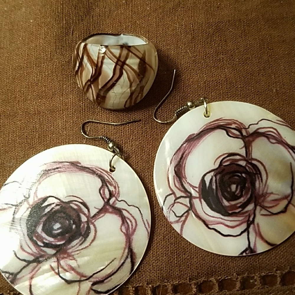 Hand blown glass from Italy