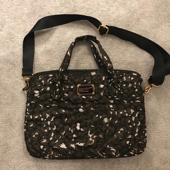 bags.original SOLD Marc Jacobs Quilted Nylon Laptop Bag  Marc by Marc Jacobs laptop bag