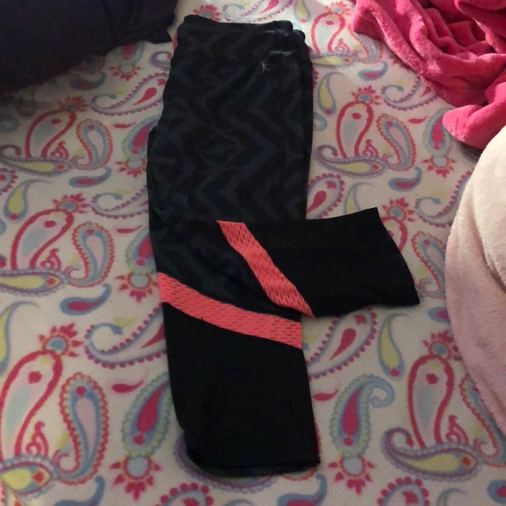 Grey and Black workout pants