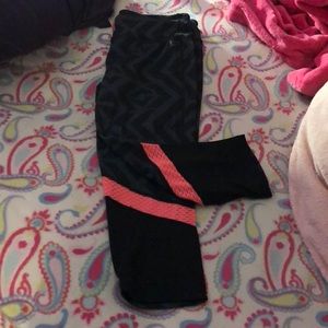 Grey and Black workout pants
