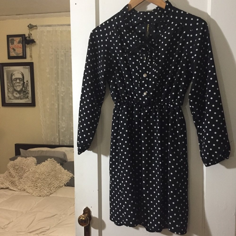 Vintage Polka Dot Dress
