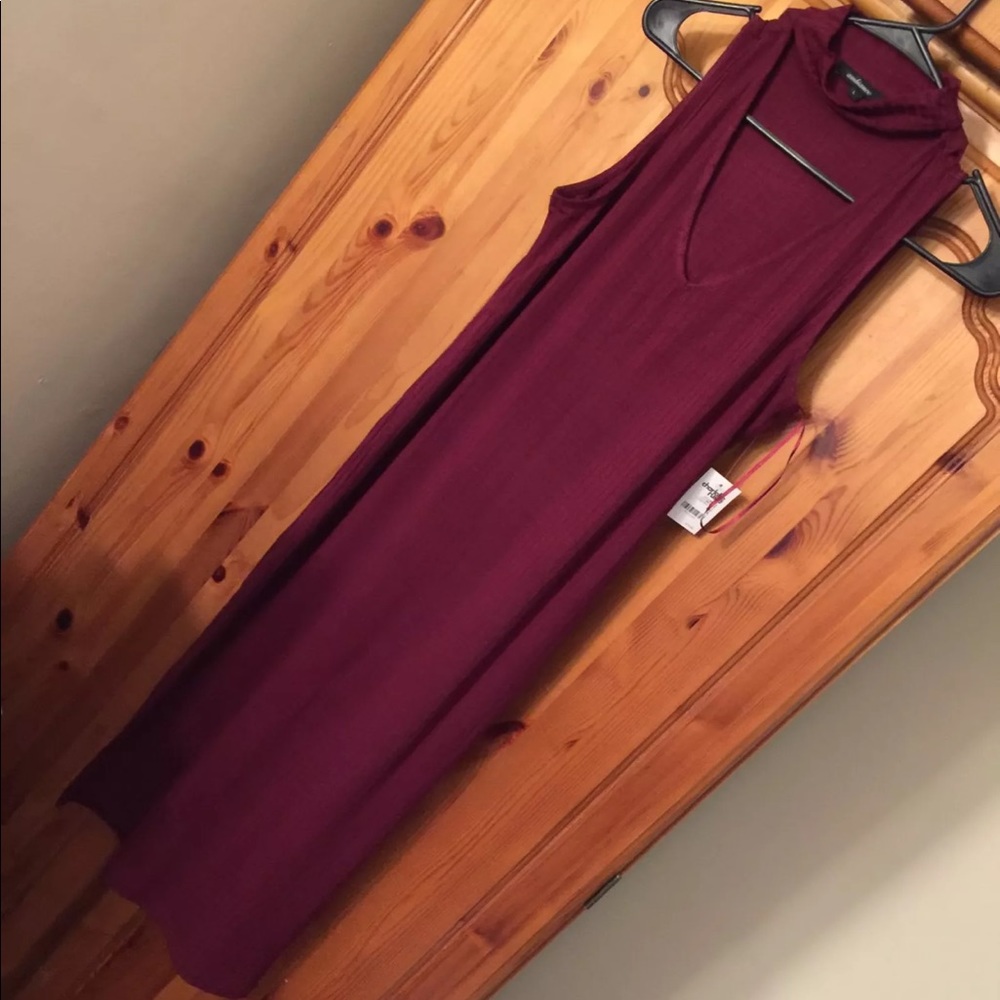 Burgundy Dress