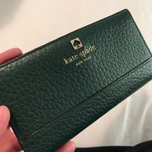 ♠️Kate Spade Southport Avenue Stacy - Deep Emerald