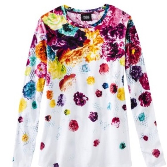 Prabal Gurung for Target Tops - Prabal Gurung floral long sleeve tee