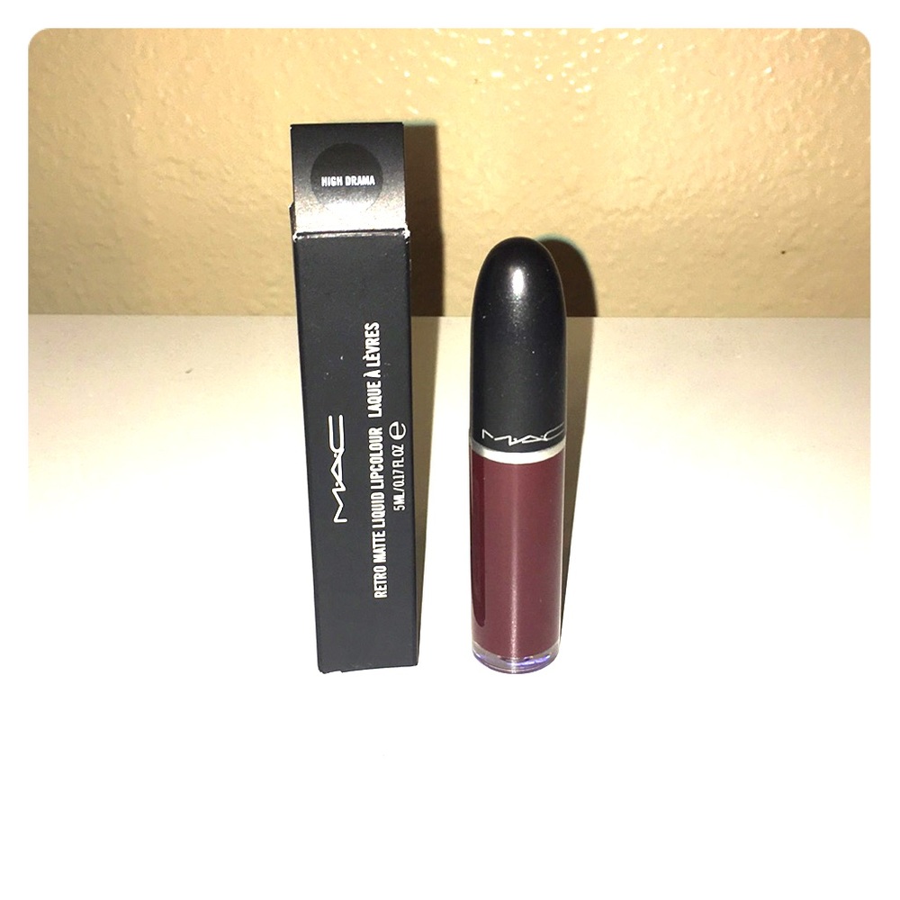 Mac retro mad liquid lip color in hi drama