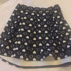 Bethany Mota heart skirt